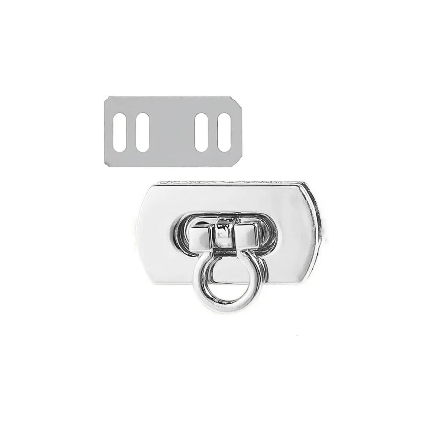 Chiusura a Girello per Borse 24,5x13 mm – Elegante con Placchetta ad Incastro
