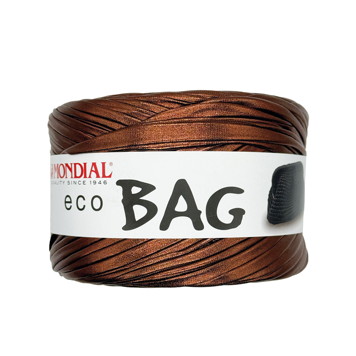 Eco Bag Mondial – Fettuccia Effetto Pelle per Borse Uncinetto