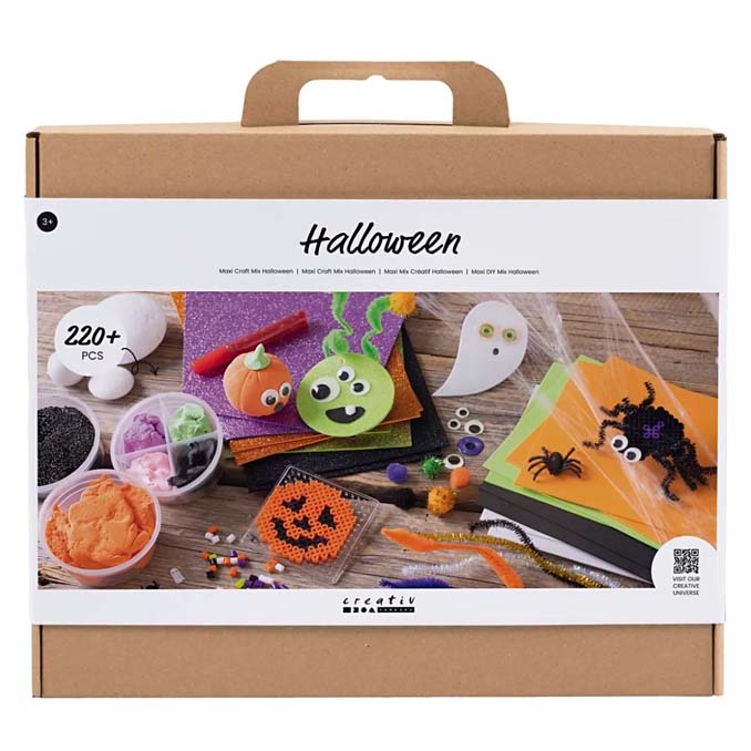 Maxi kit creativo Halloween – Decorazioni con Silk Clay®