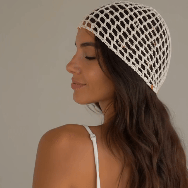 gif filato cleopatra cuffietta uncinetto