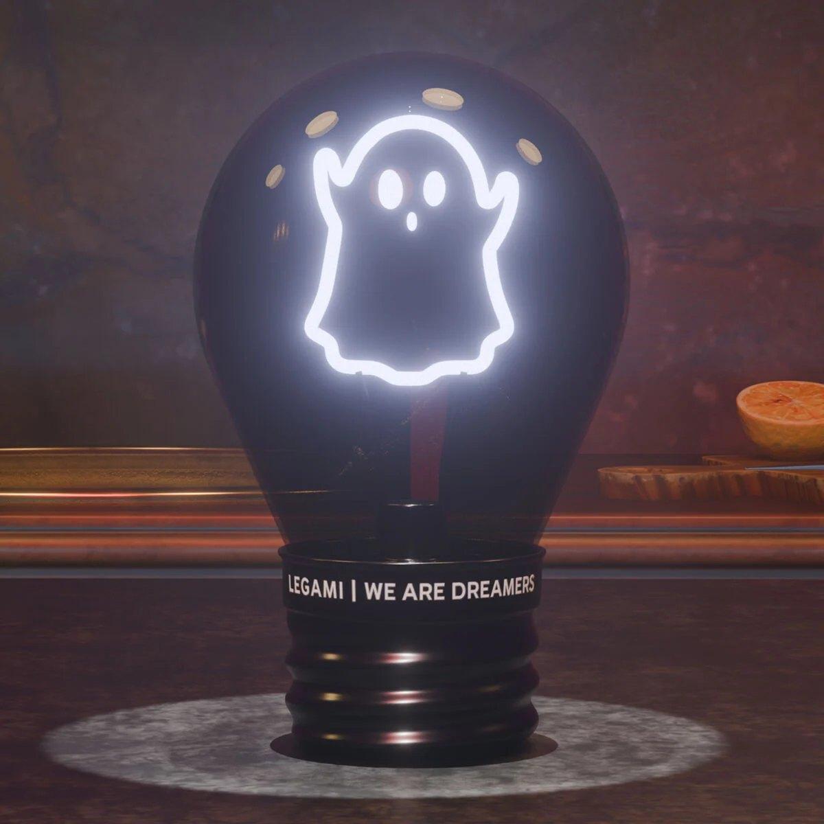 Lampada fantasma Legami – Bulb Fiction Ghost