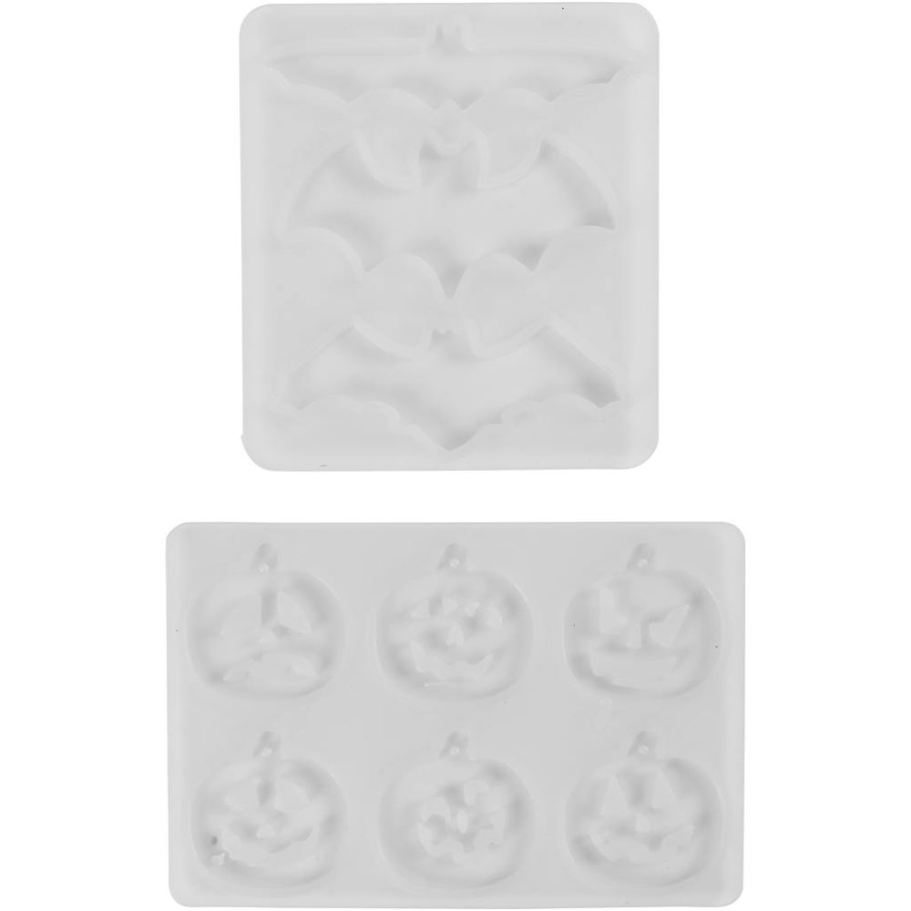 Stampi in silicone Halloween – Pipistrelli e zucche