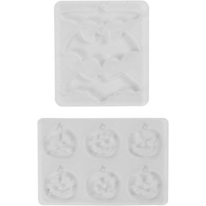 Stampi in silicone Halloween – Pipistrelli e zucche