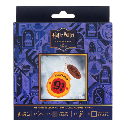 Kit Punto Croce Portachiavi Binario 9¾ – Harry Potter™ DMC