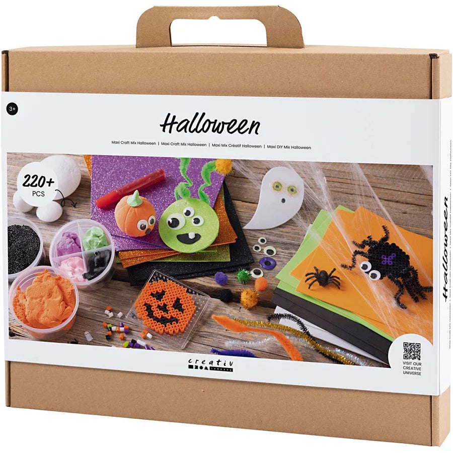 Maxi kit creativo Halloween – Decorazioni con Silk Clay®