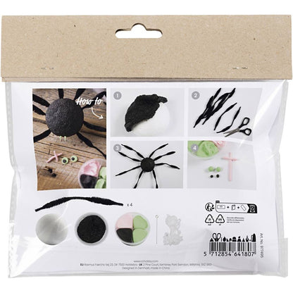 Kit creativo Halloween Creativ Company – Ragno da modellare