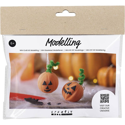 Mini kit creativo Halloween – Zucca con Silk Clay®
