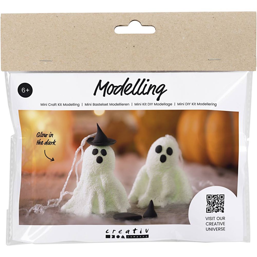 Kit creativo Halloween Creativ Company – Fantasma da modellare