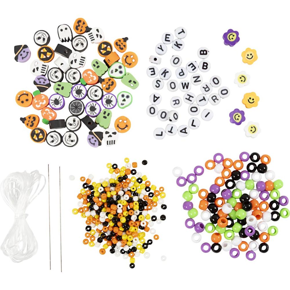 Kit creativo Halloween – Collane e braccialetti con perline