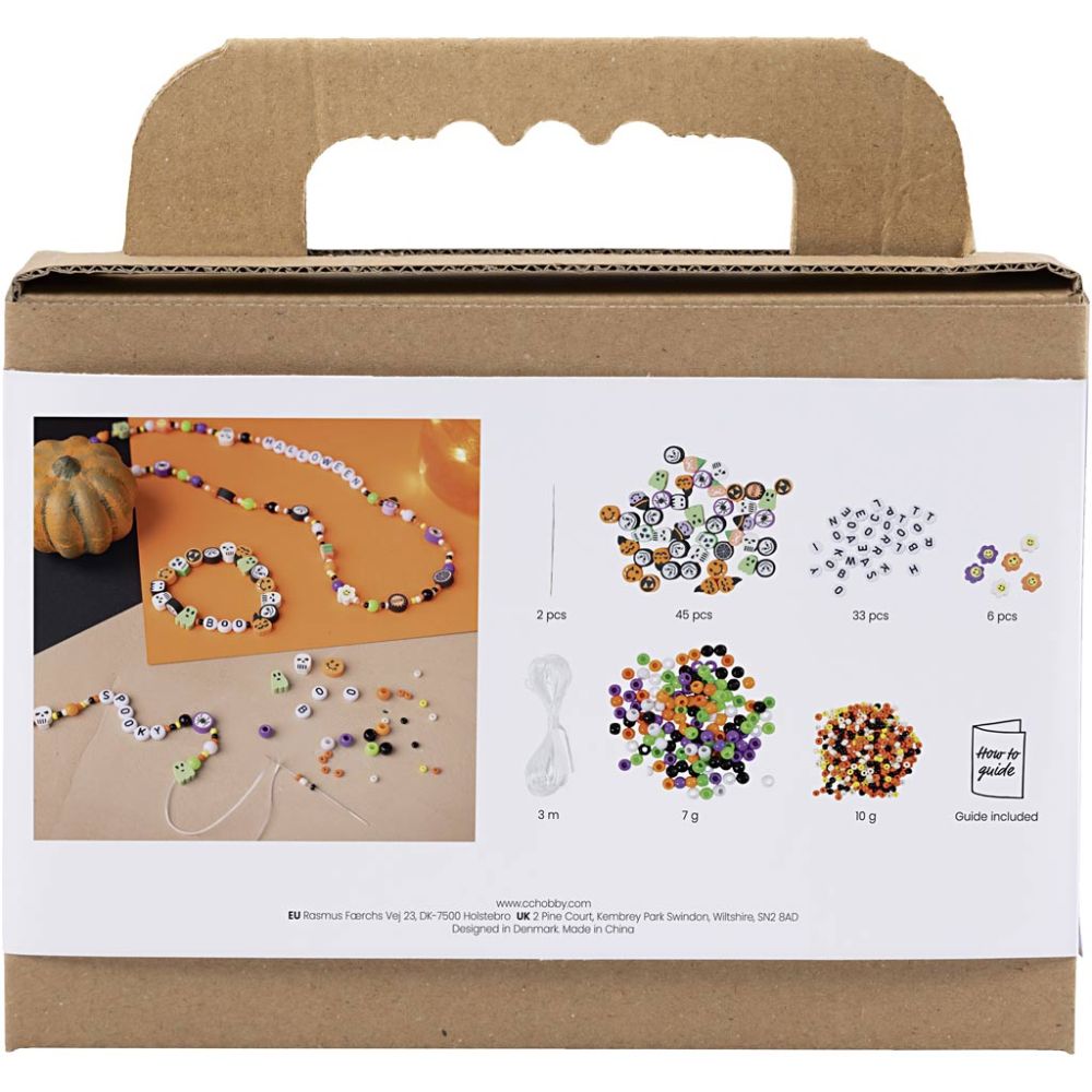 Kit creativo Halloween – Collane e braccialetti con perline