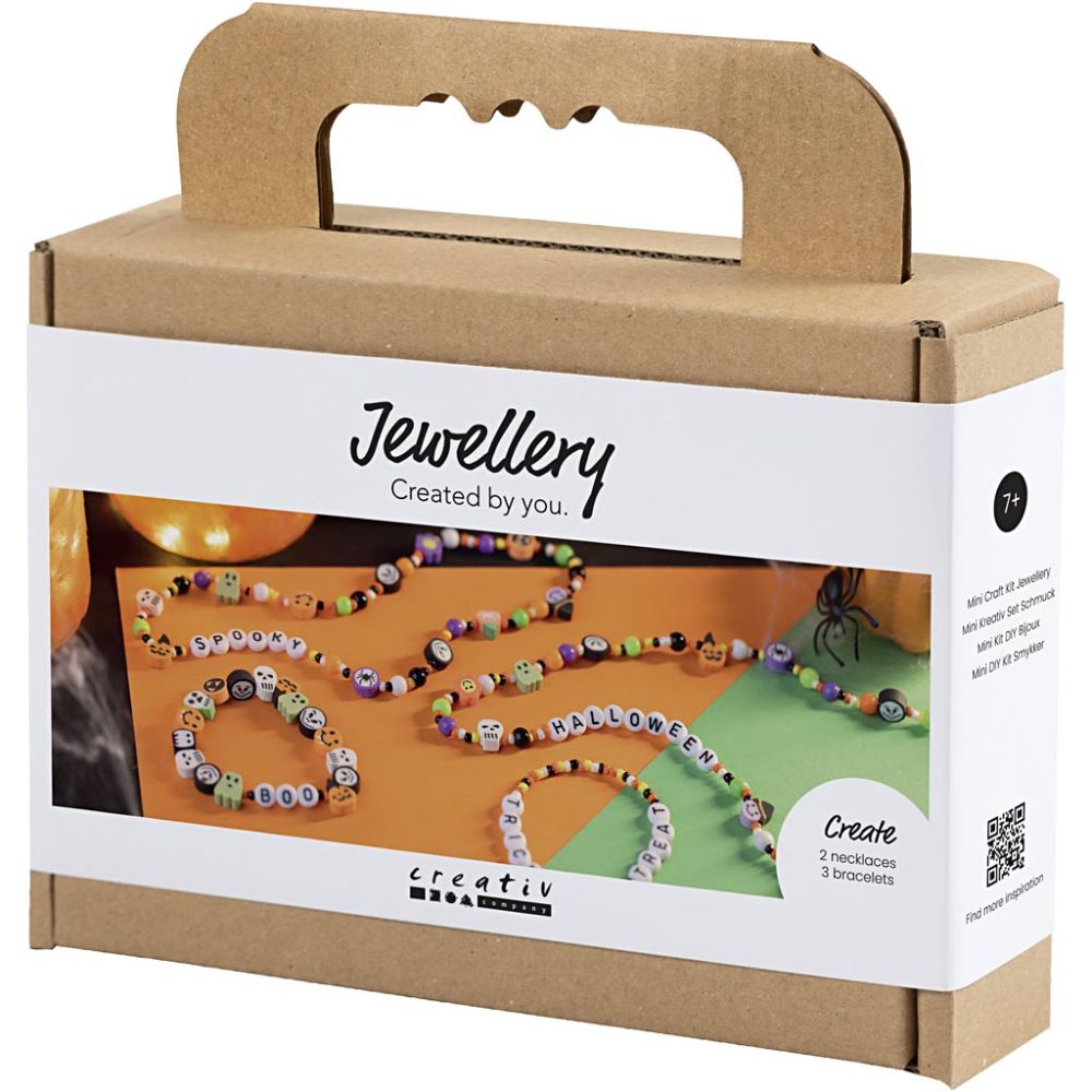 Kit creativo Halloween – Collane e braccialetti con perline
