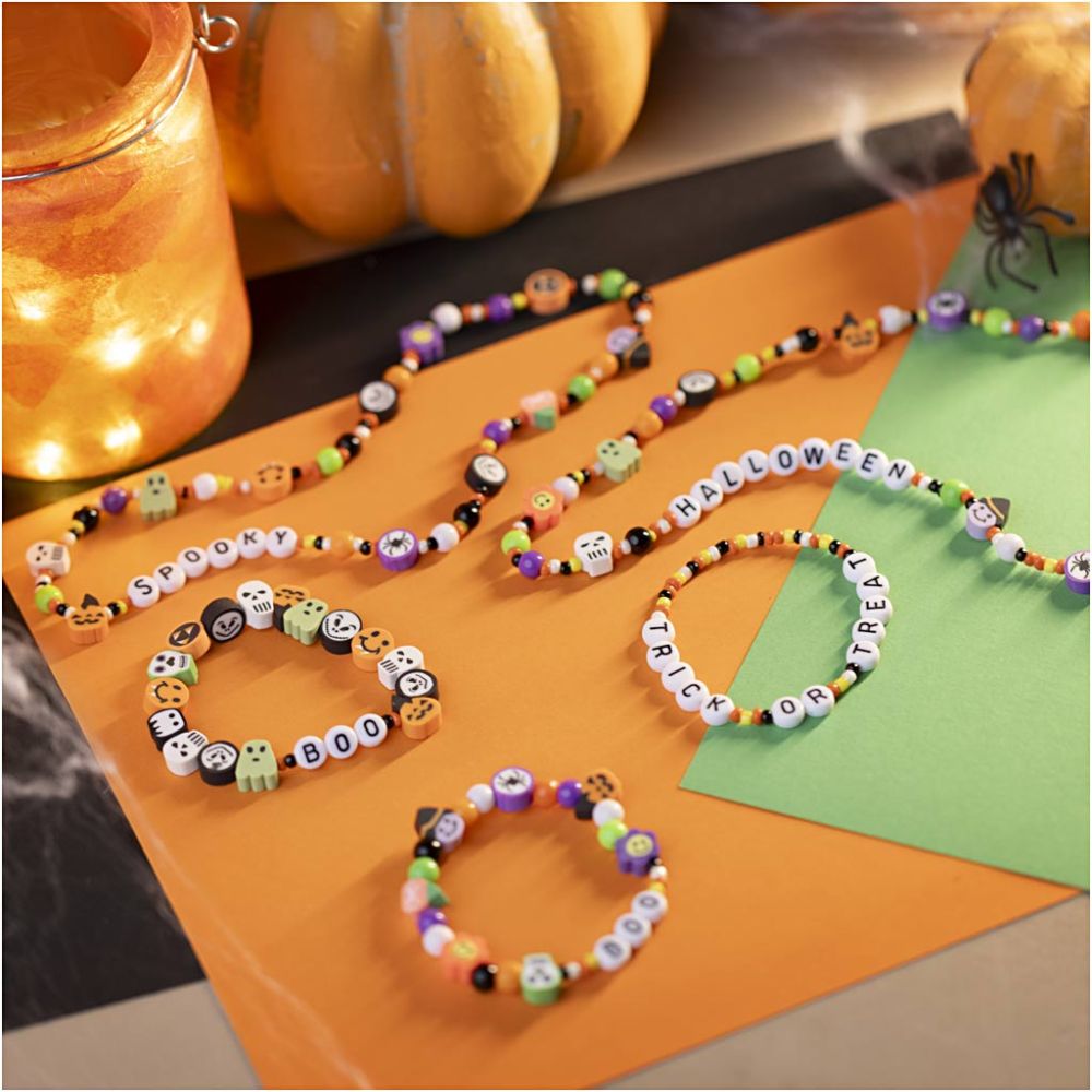Kit creativo Halloween – Collane e braccialetti con perline