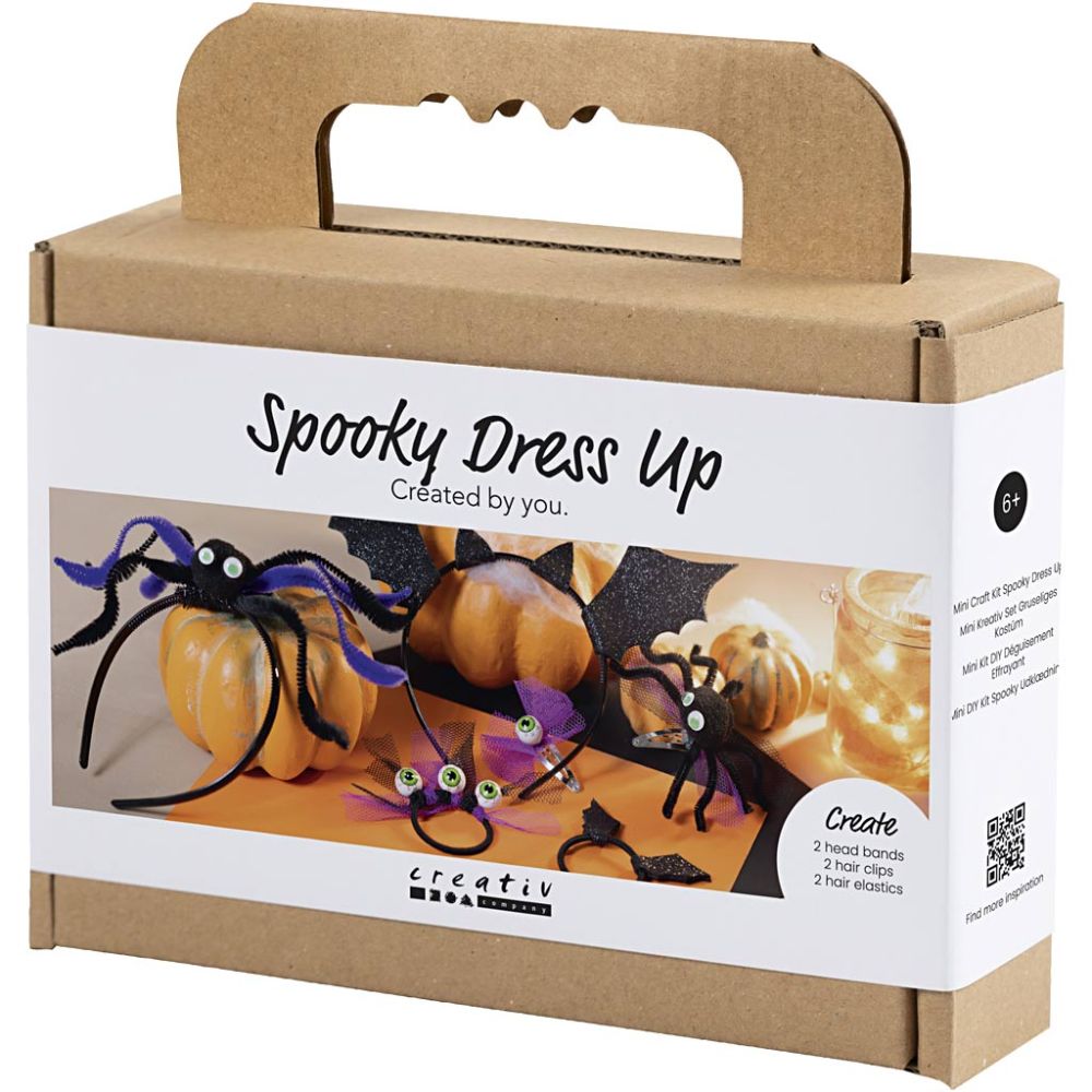 Kit creativo Halloween – Cerchietti, fermagli ecc
