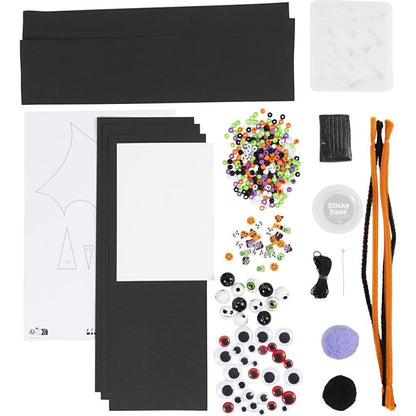 Kit creativo Halloween – Cappelli, gioielli e accessori da creare