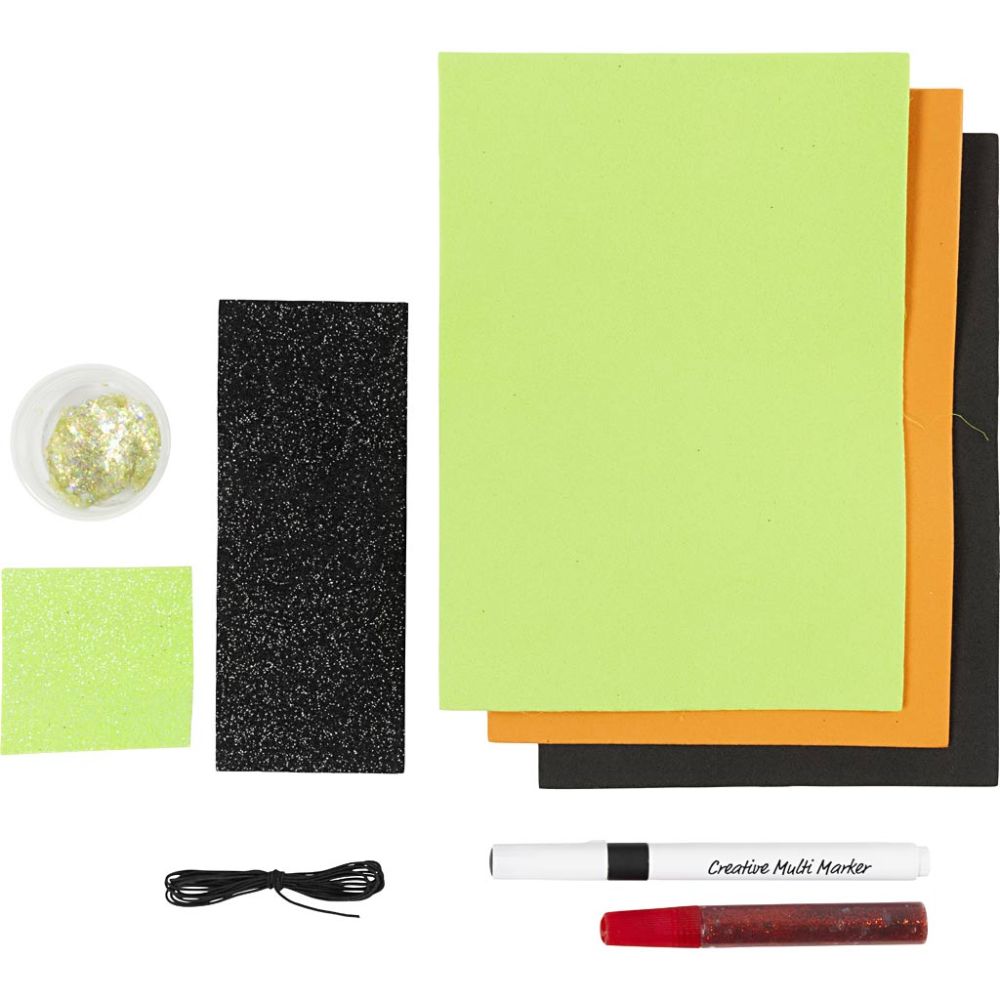 Kit creativo Halloween – 3 maschere da creare e decorare