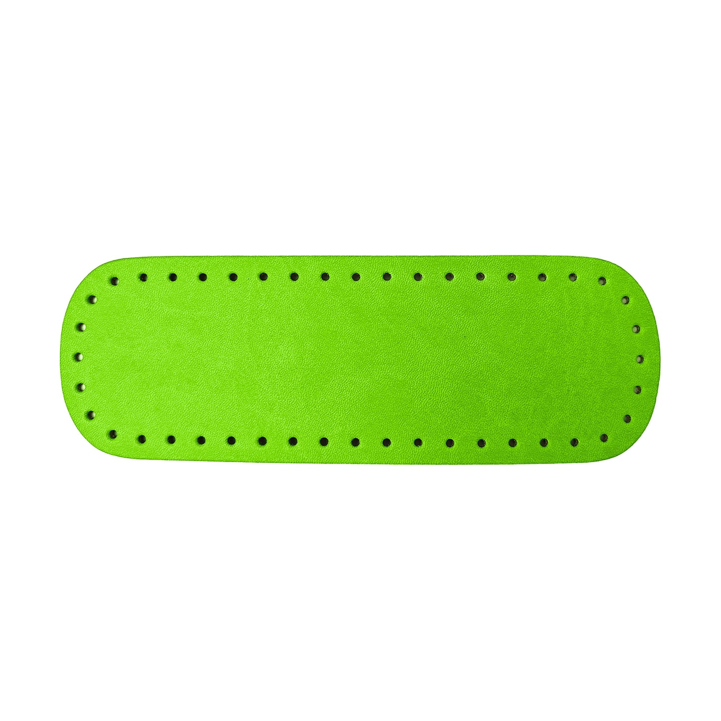 Fondo Borsa Ovale 24x8 cm in Pelle Sintetica e Cuoio Rigenerato - Vari Colori