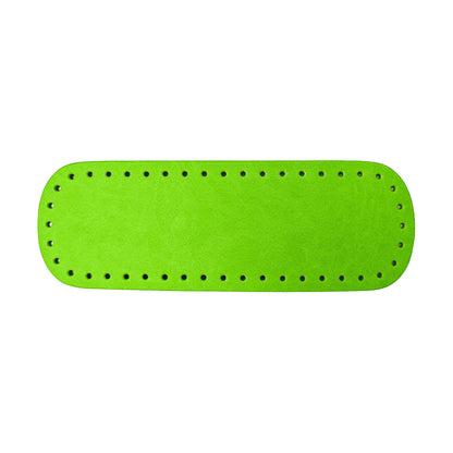 Fondo Borsa Ovale 24x8 cm in Pelle Sintetica e Cuoio Rigenerato - Vari Colori