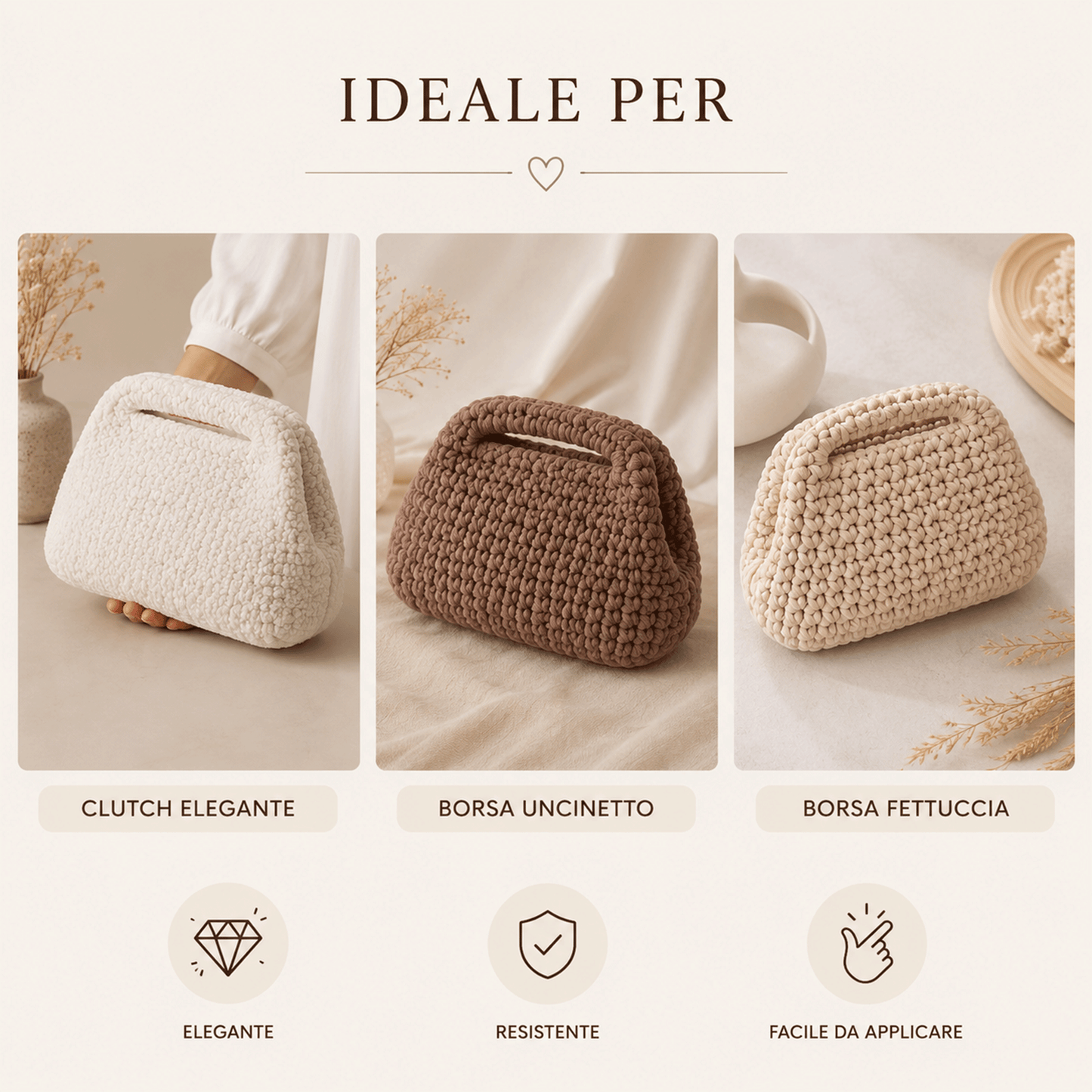 Chiusura a Molla Click Clack per Borse in Metallo
