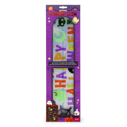 Adesivi gel Halloween Legami Window-Glow – Happy Halloween