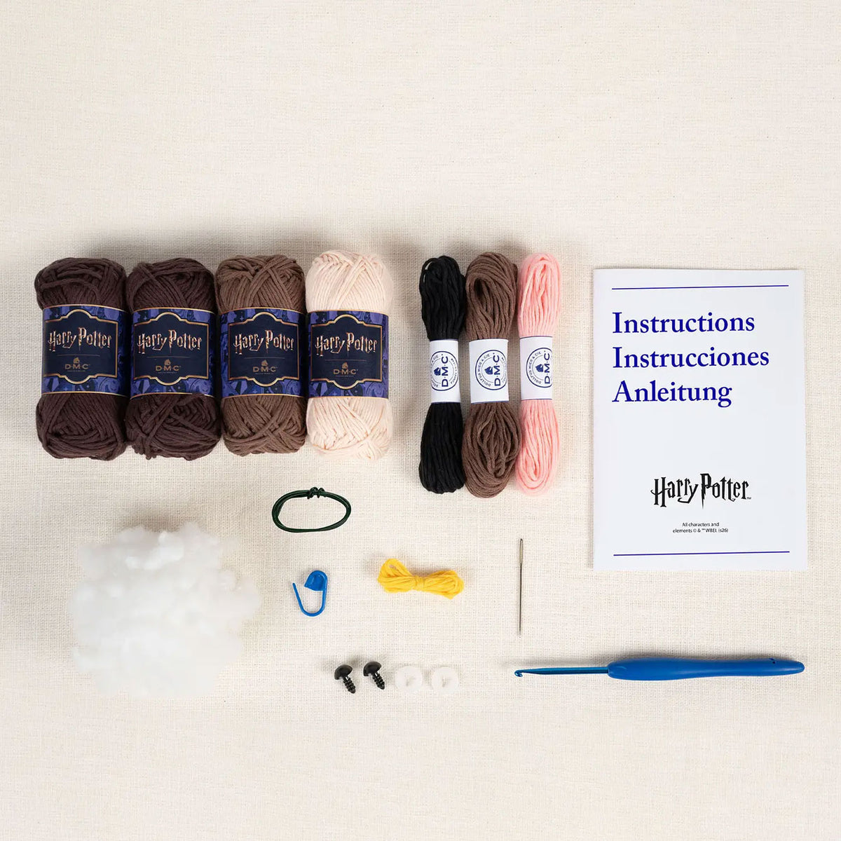 Kit Amigurumi Harry Potter™ DMC - Rubeus Hagrid™