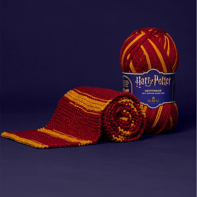 DMC Harry Potter Self-Striping 300 g – Filato per Sciarpa Hogwarts
