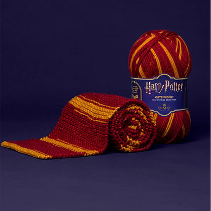 DMC Harry Potter Self-Striping 300 g – Filato per Sciarpa Hogwarts