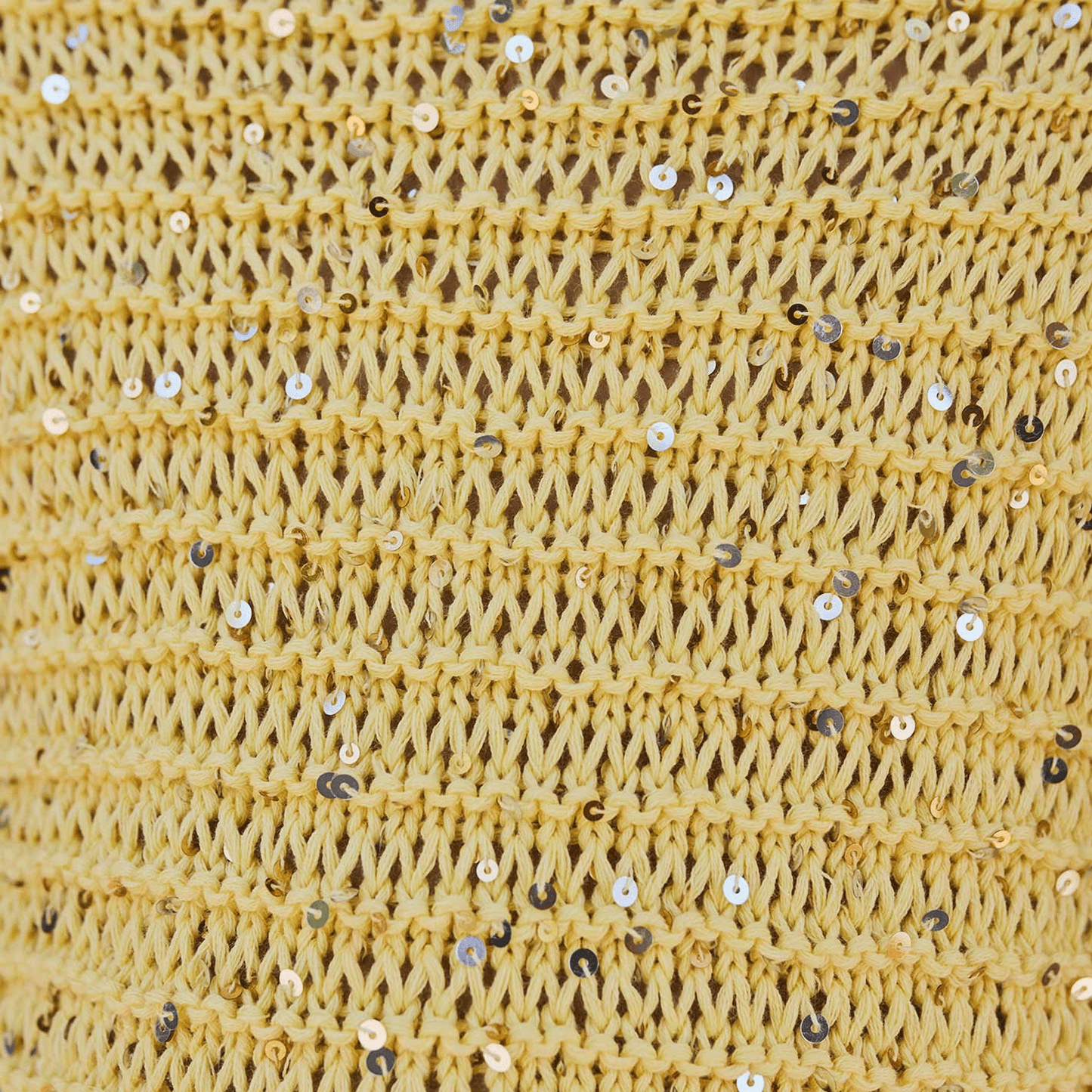 zoom punto uncinetto filato katia uncinetto giallo filato cleopatra