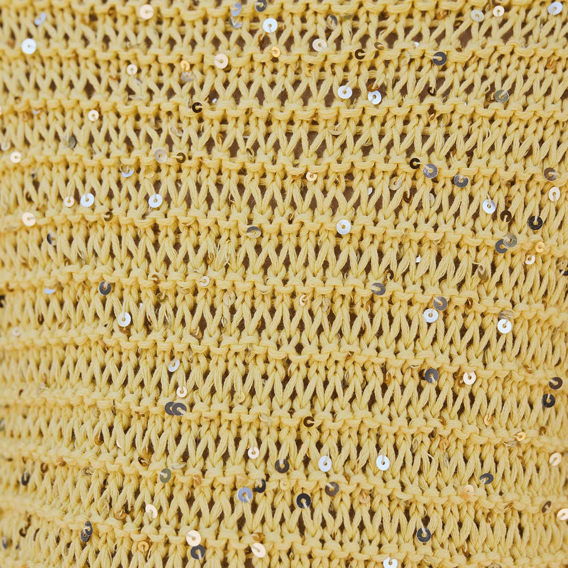 zoom punto uncinetto filato katia uncinetto giallo filato cleopatra
