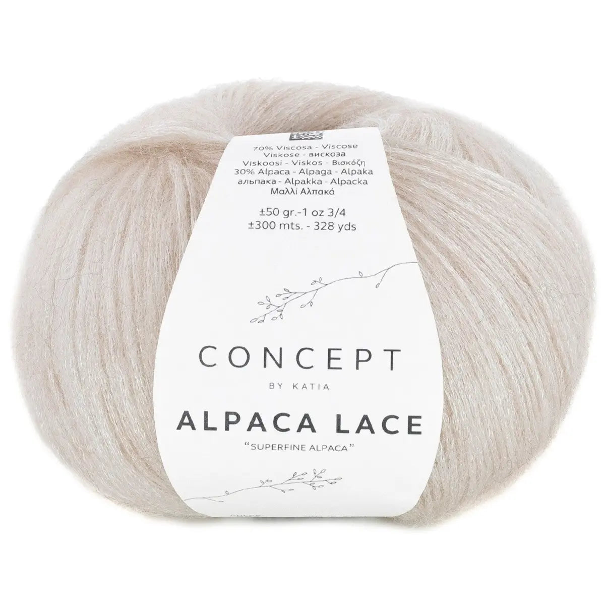 Alpaca Lace Concept by Katia - Filato Alpaca e Viscosa 50 g