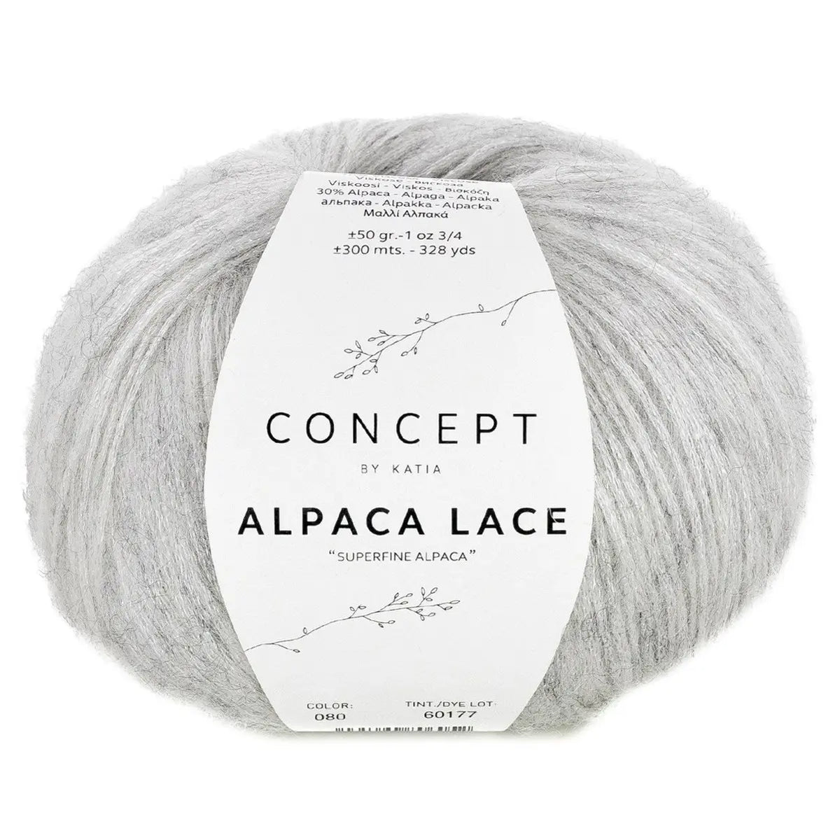 Alpaca Lace Concept by Katia - Filato Alpaca e Viscosa 50 g
