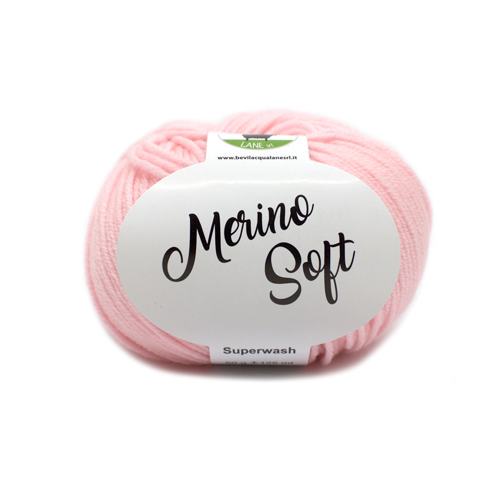 filato lana merino extra fine colore Rosa 2