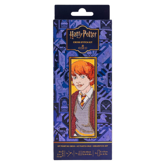 Kit Punto Croce Segnalibro Ron Weasley™ – Harry Potter™ DMC
