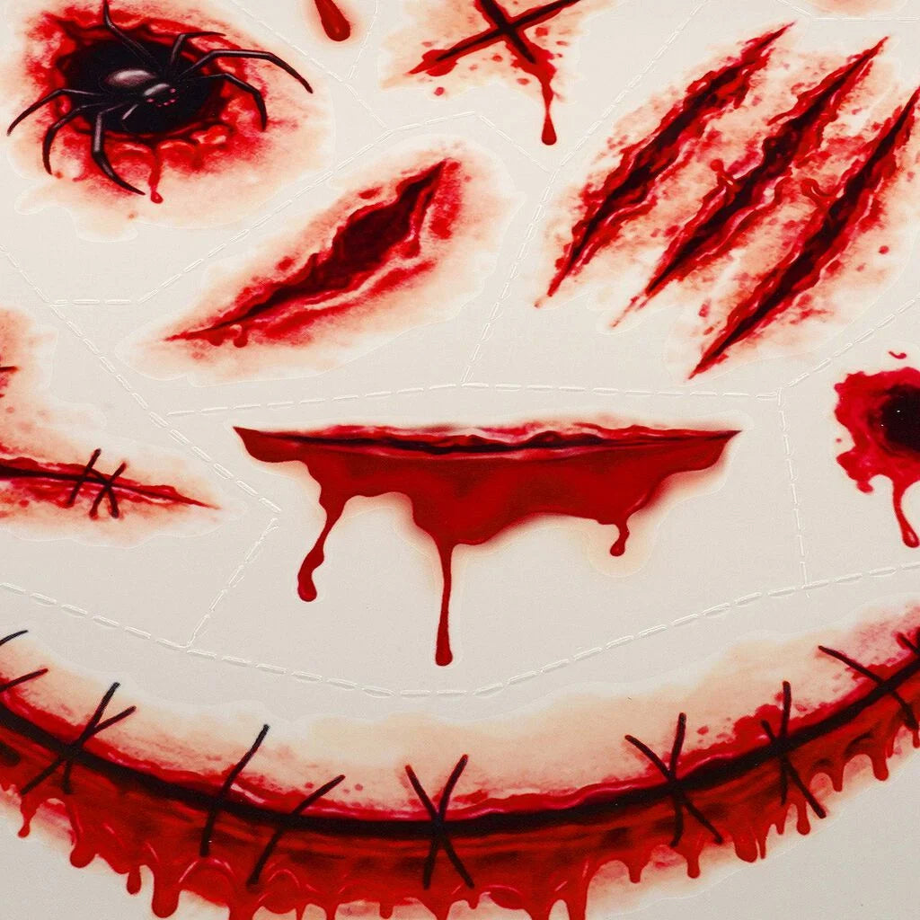 Tatuaggi temporanei Halloween Legami – Ferite e cicatrici