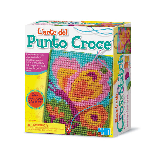 kit punto croce 4M l’arte del punto croce scatola