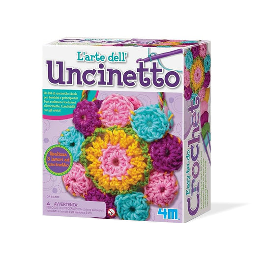 kit uncinetto 4M l’arte dell’uncinetto scatola fronte