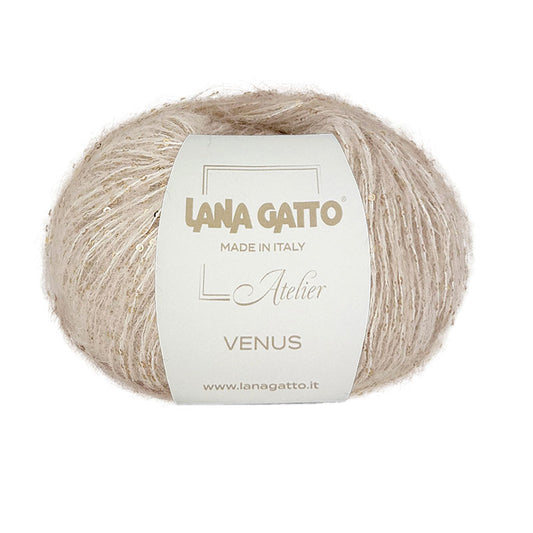 Venus Lana Gatto – Filato con Mohair, Alpaca e Paillettes 50 g – 115 m