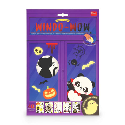 Vetrofanie Halloween Legami Windo-Wow – 40 decorazioni