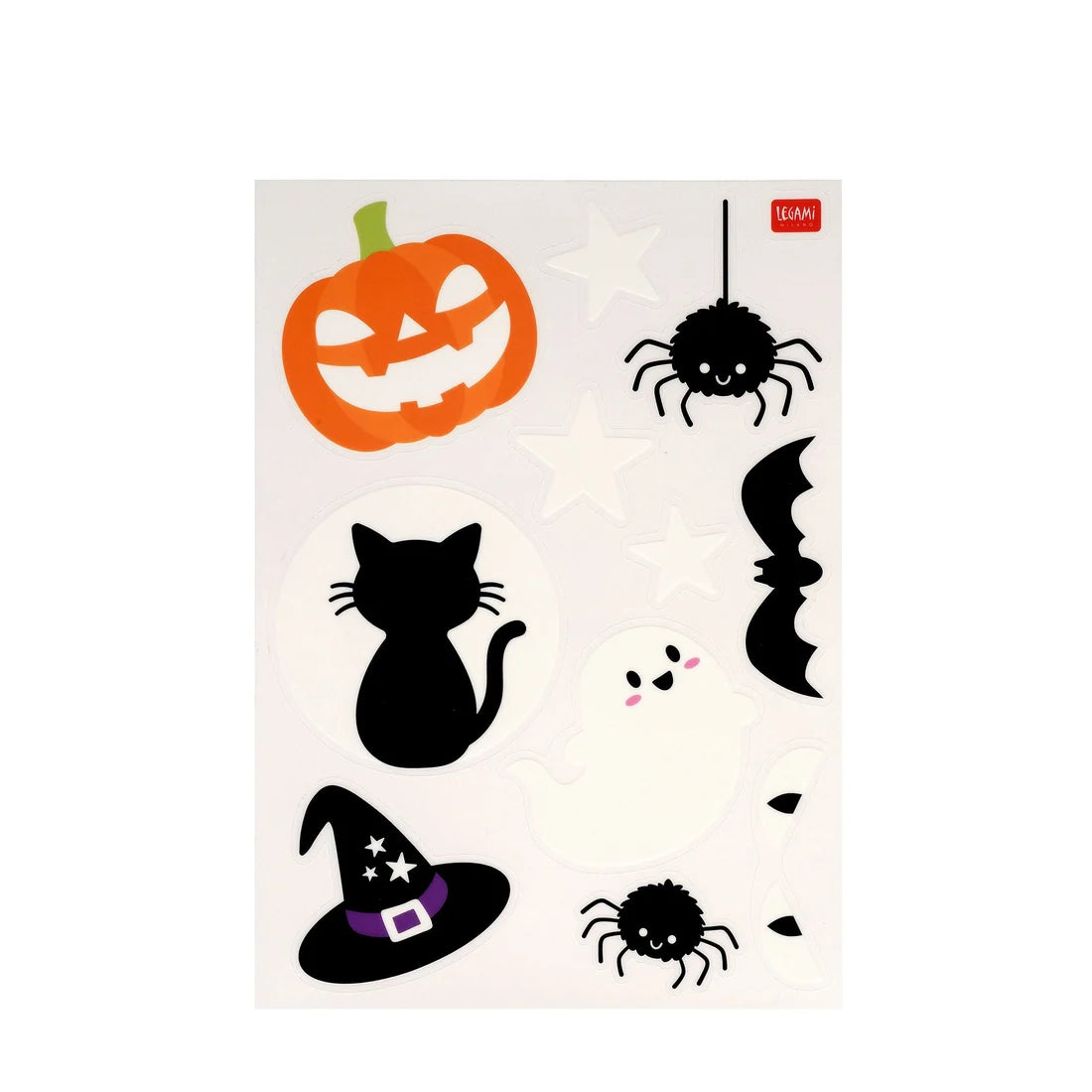 Vetrofanie Halloween Legami Windo-Wow – 40 decorazioni