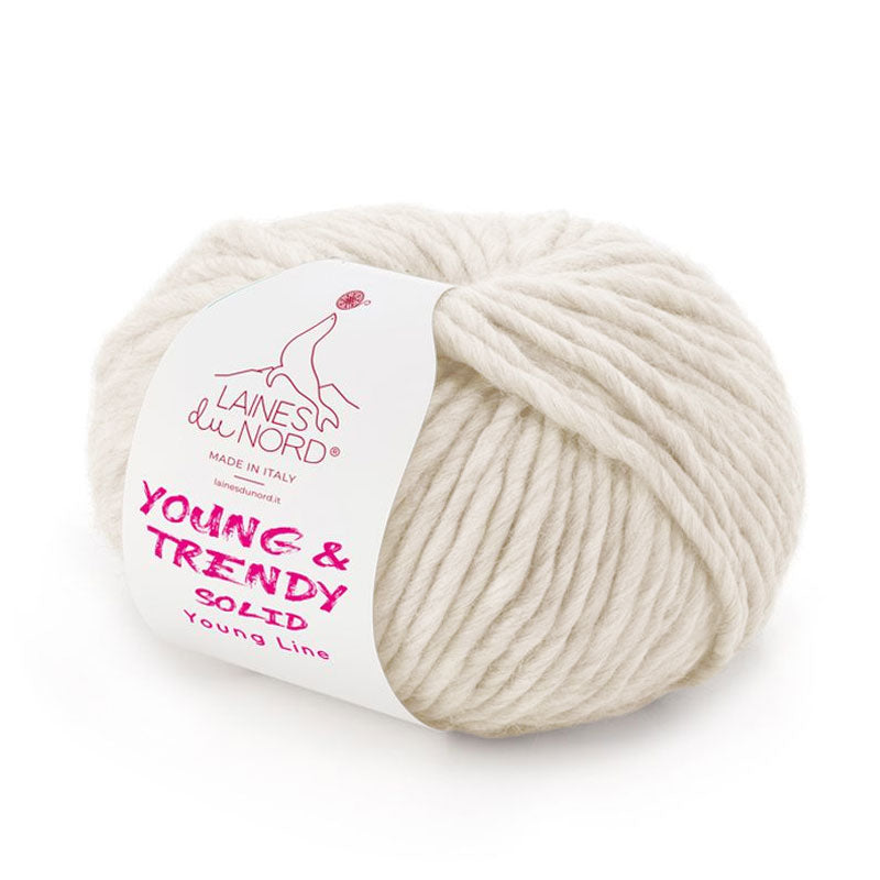 Young & Trendy Laines du Nord – Filato 100% Lana Mulesing Free 100g