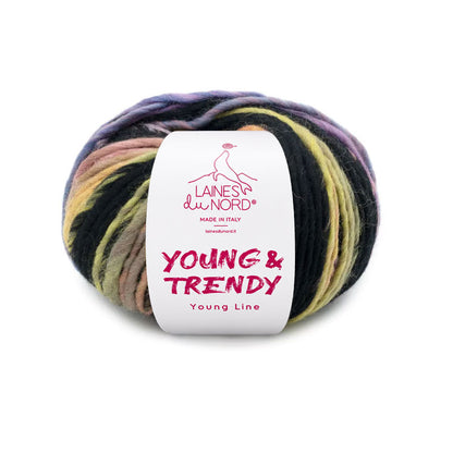 Young & Trendy Laines du Nord – Filato 100% Lana Mulesing Free 100g