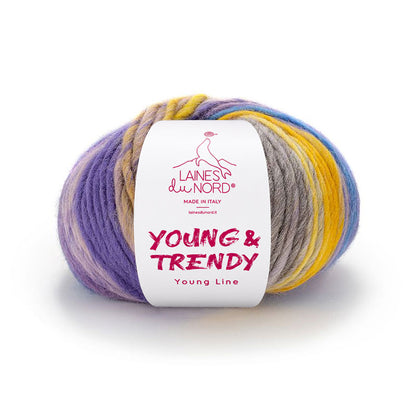 Young & Trendy Laines du Nord – Filato 100% Lana Mulesing Free 100g