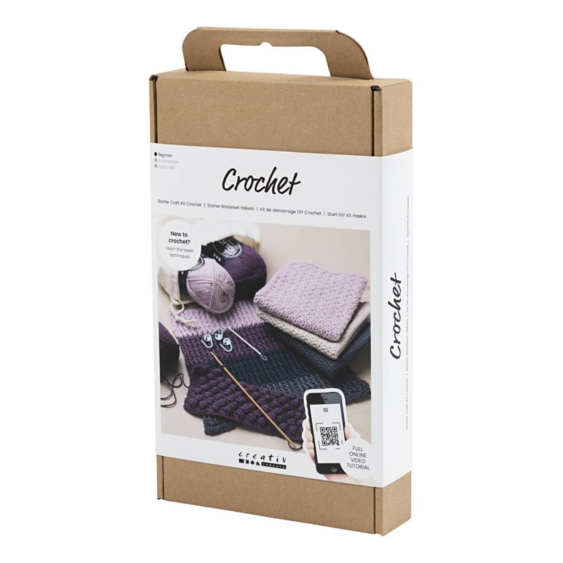 kit uncinetto principiante creativ company scatola