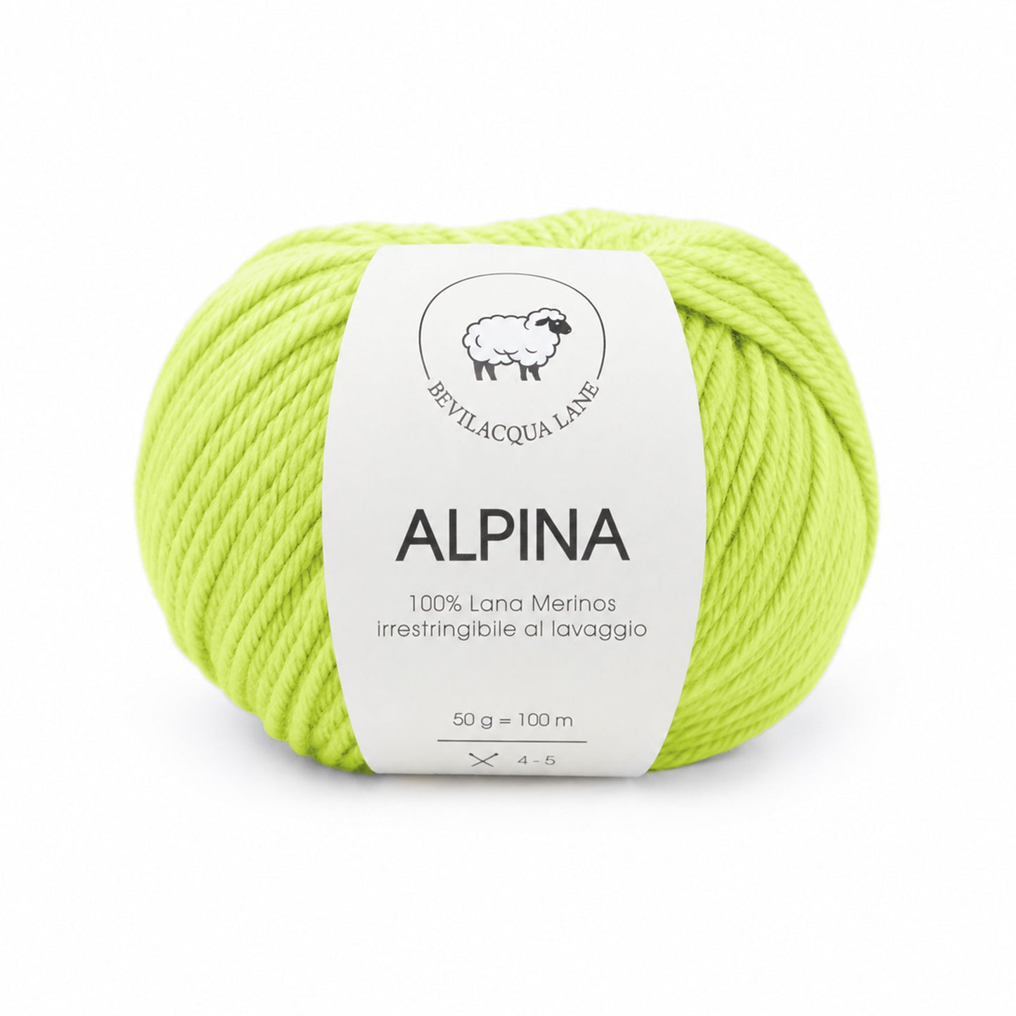 Alpina Bevilacqua Lane | Filato 100% Lana Merino Irrestringibile 50 g