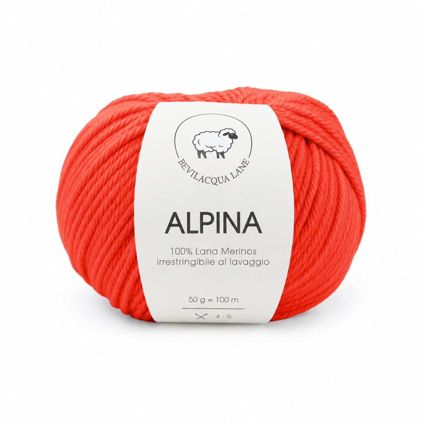 Alpina Bevilacqua Lane | Filato 100% Lana Merino Irrestringibile 50 g