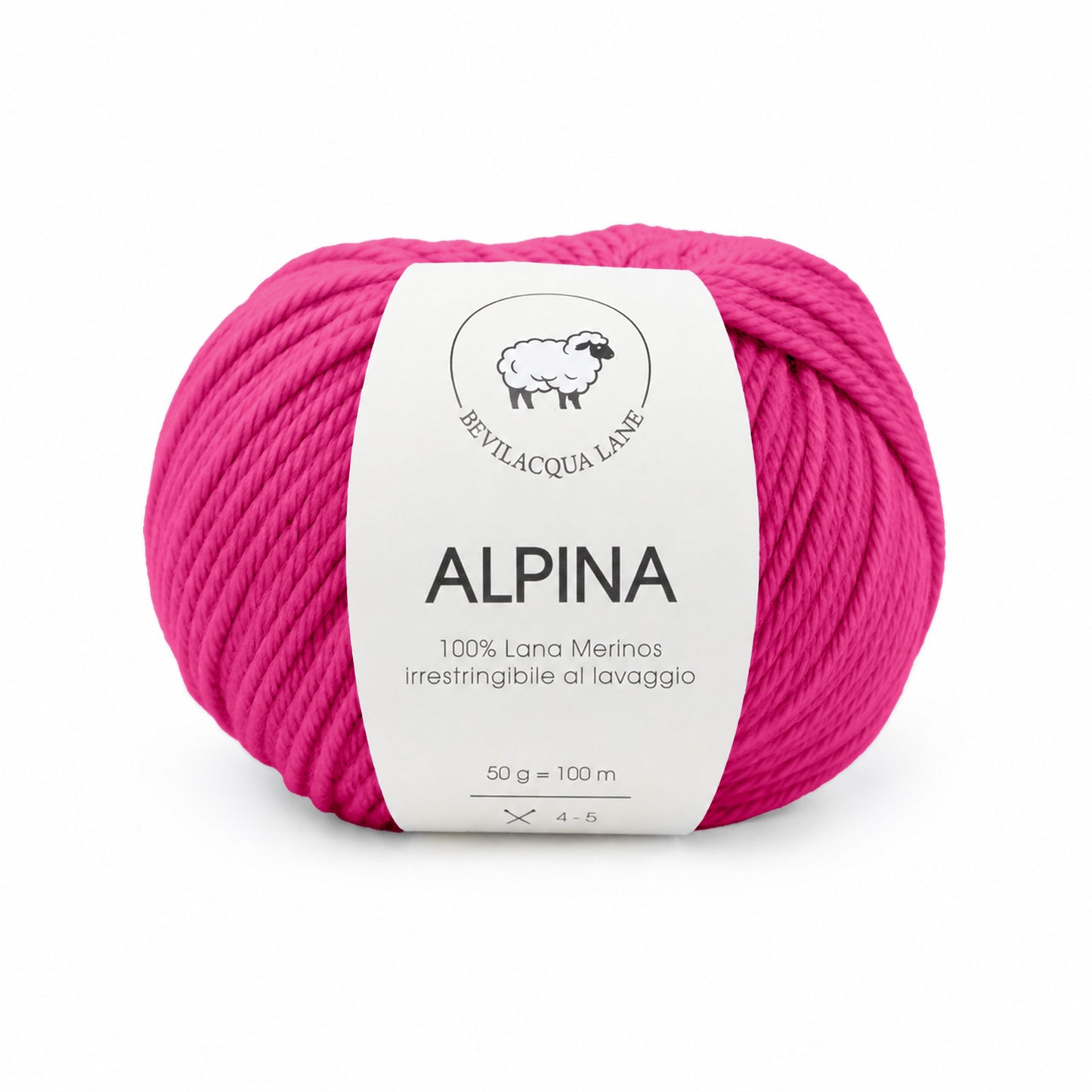 Alpina Bevilacqua Lane | Filato 100% Lana Merino Irrestringibile 50 g