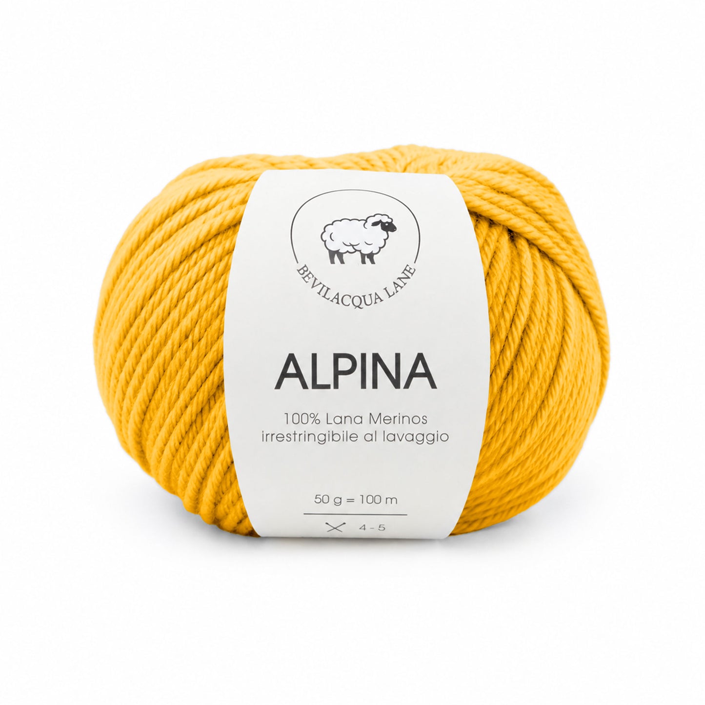 Alpina Bevilacqua Lane | Filato 100% Lana Merino Irrestringibile 50 g