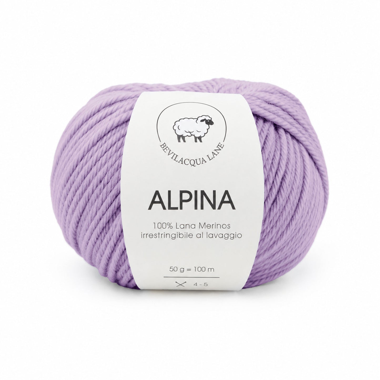 Alpina Bevilacqua Lane | Filato 100% Lana Merino Irrestringibile 50 g