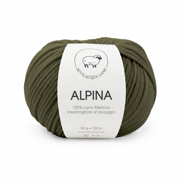 Alpina Bevilacqua Lane | Filato 100% Lana Merino Irrestringibile 50 g
