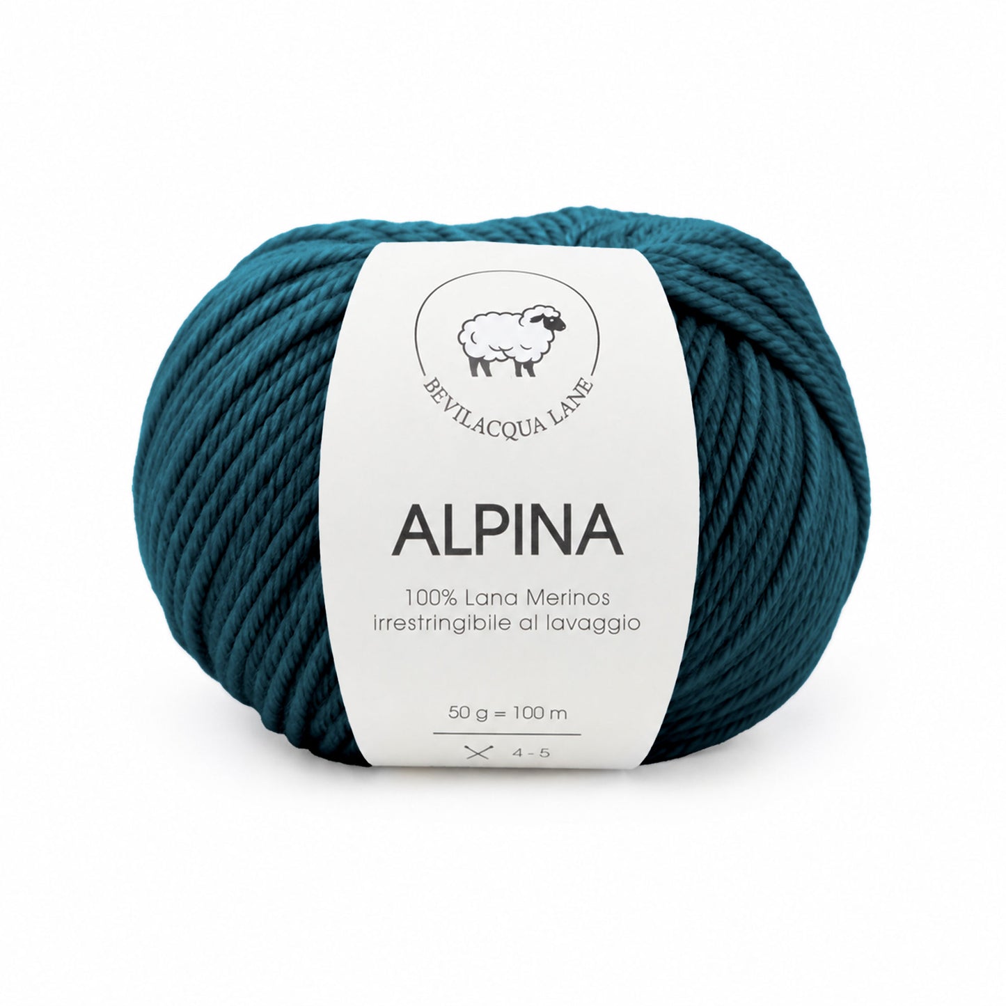 Alpina Bevilacqua Lane | Filato 100% Lana Merino Irrestringibile 50 g