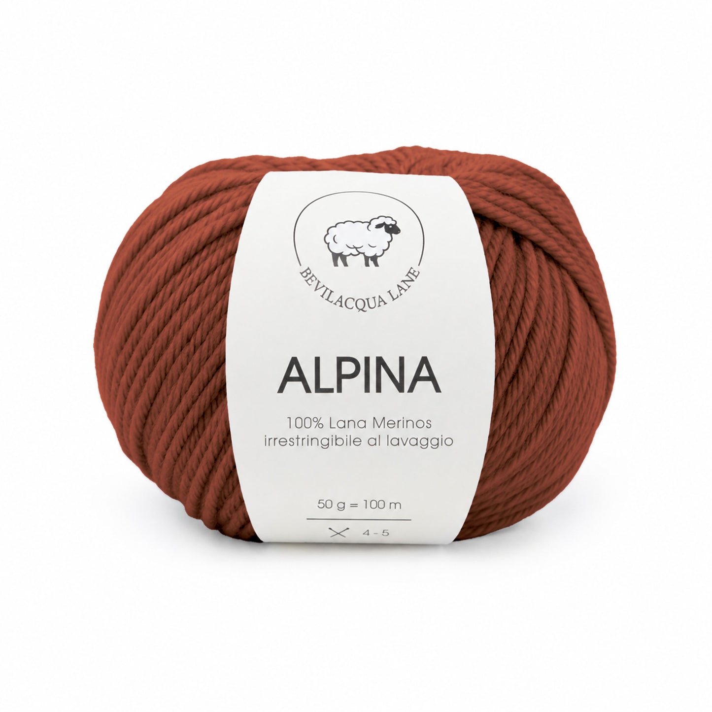 Alpina Bevilacqua Lane | Filato 100% Lana Merino Irrestringibile 50 g